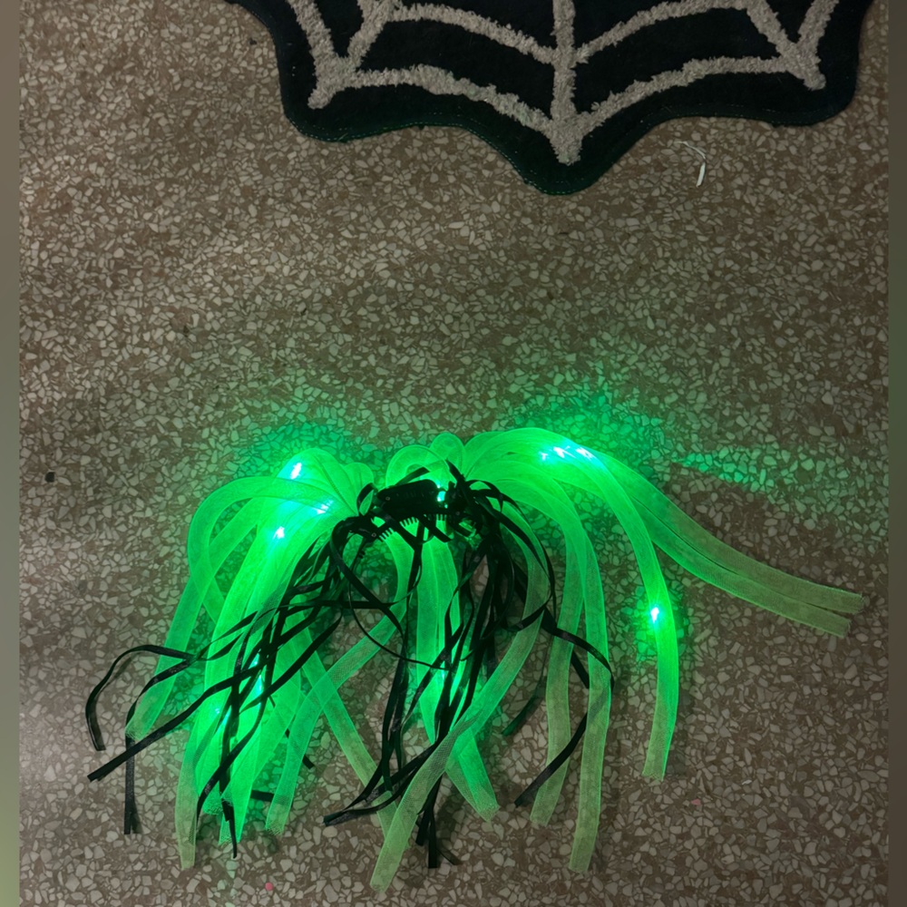 Dolls Kill Neon Green LED Hair